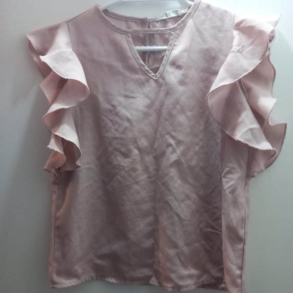 Dusty Rose Blouse - Picture 1 of 3